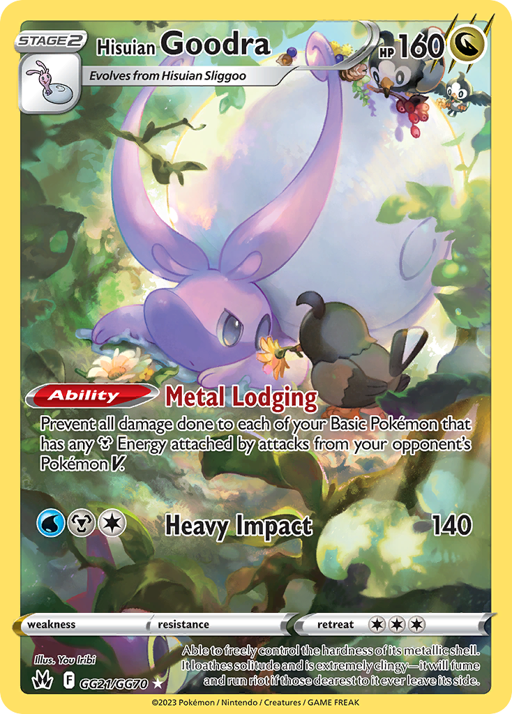 Carta Goodra de Hisui