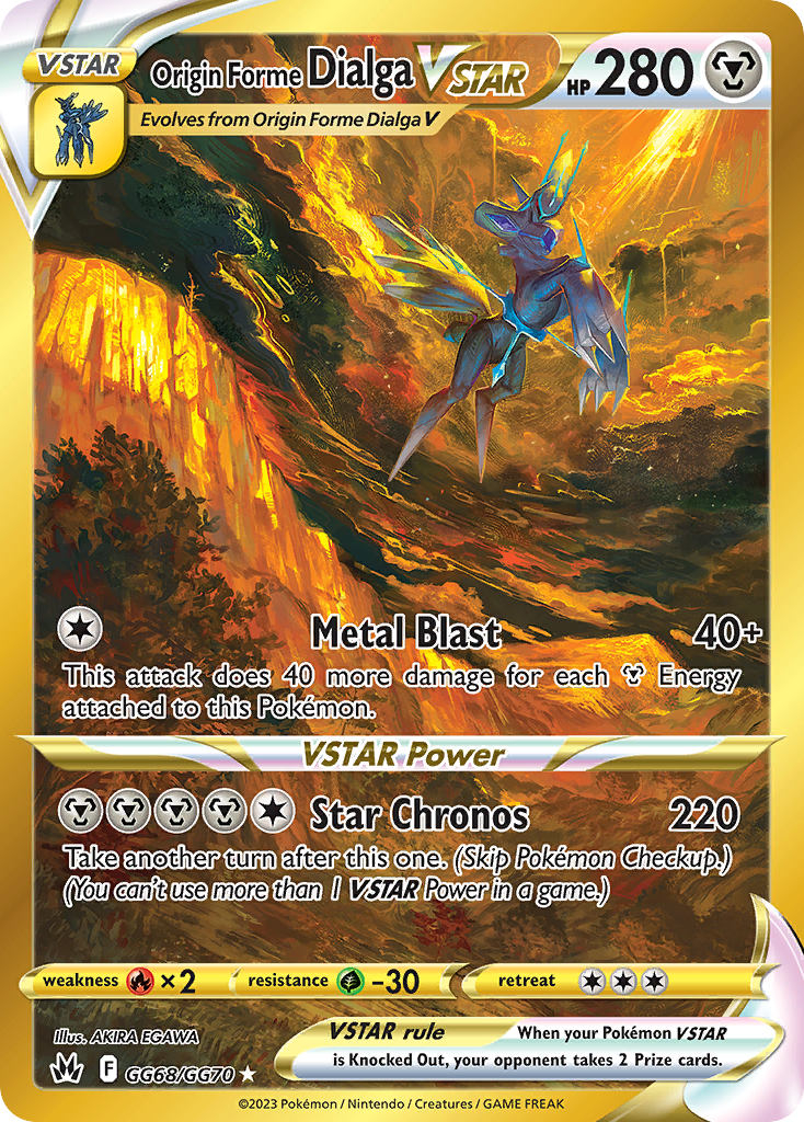 Carta Dialga Forma Origem V-ASTRO