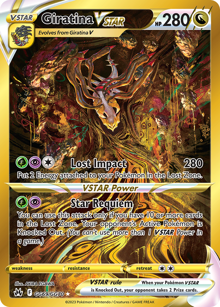 Carta Giratina V-ASTRO