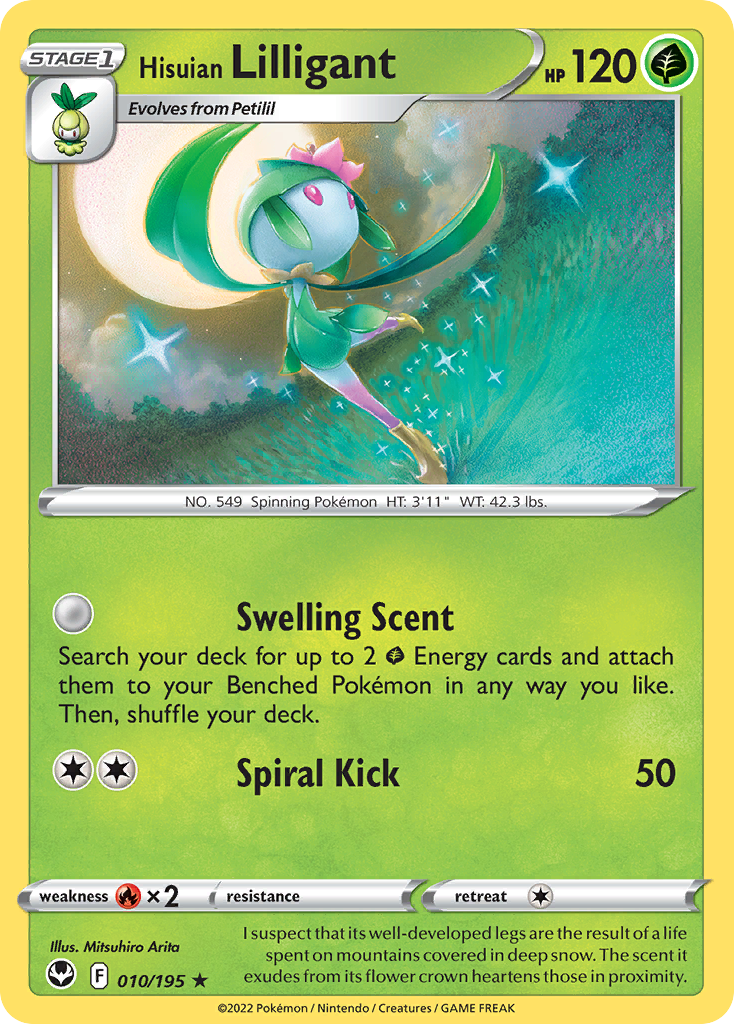 Carta Lilligant de Hisui