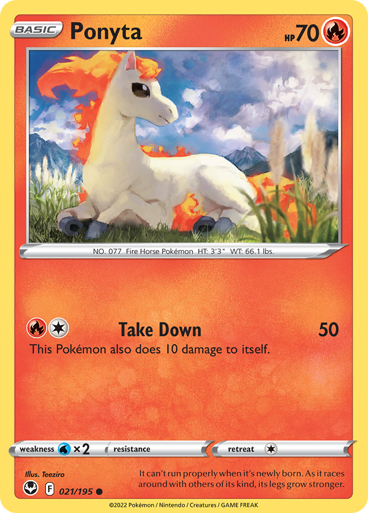 Carta Ponyta