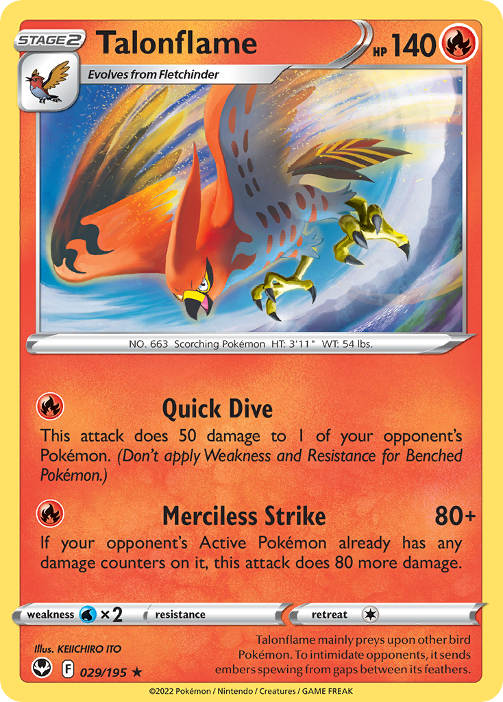 Carta Talonflame