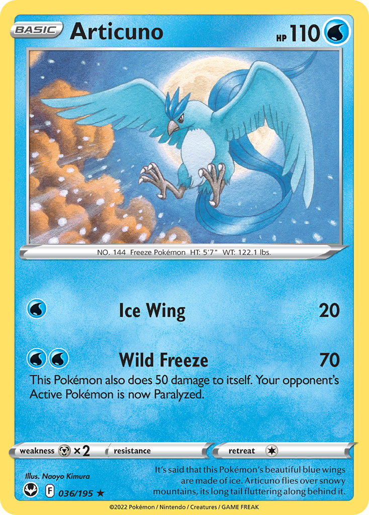 Carta Articuno