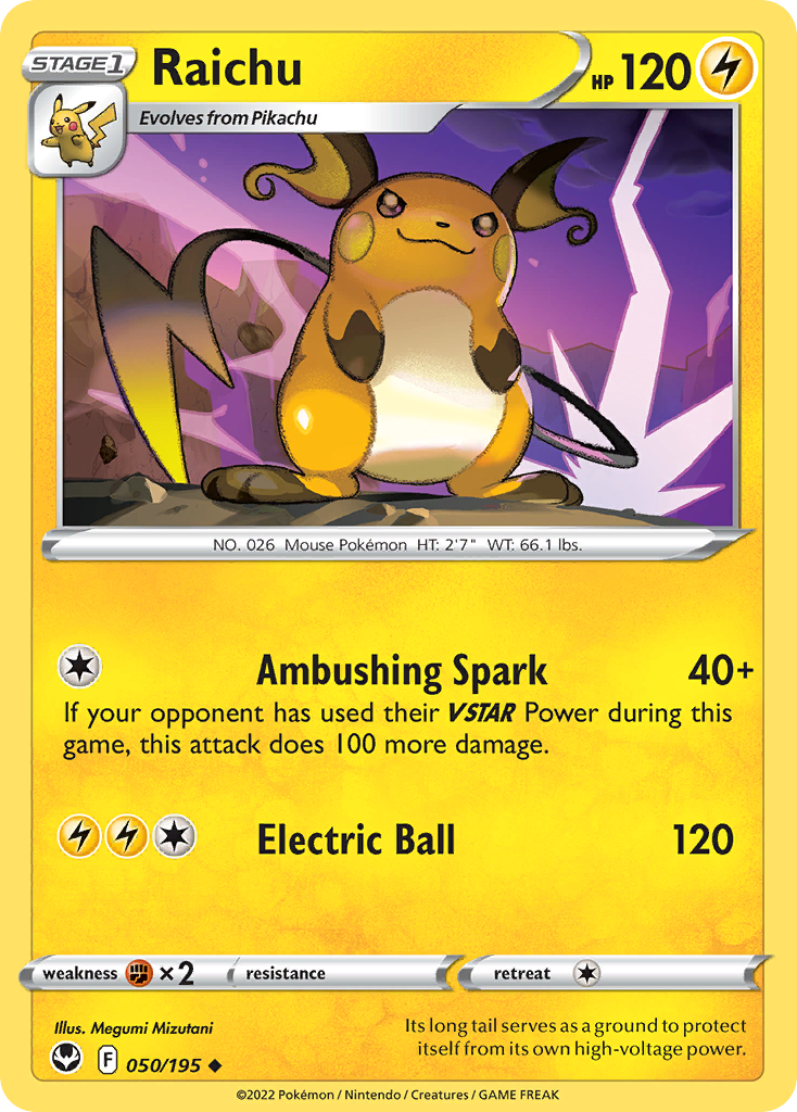 Carta Raichu