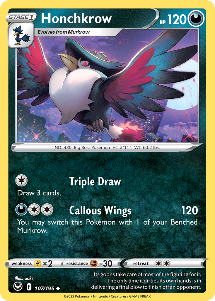 Carta Honchkrow