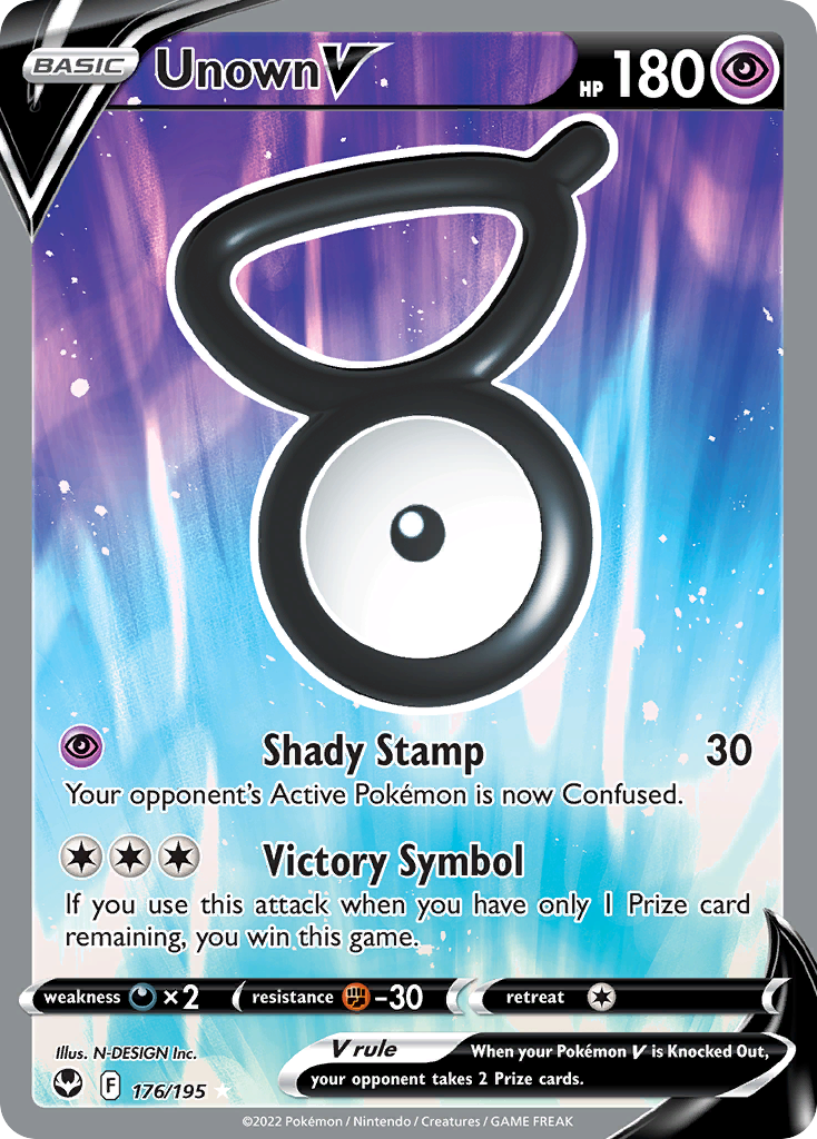Carta Unown V