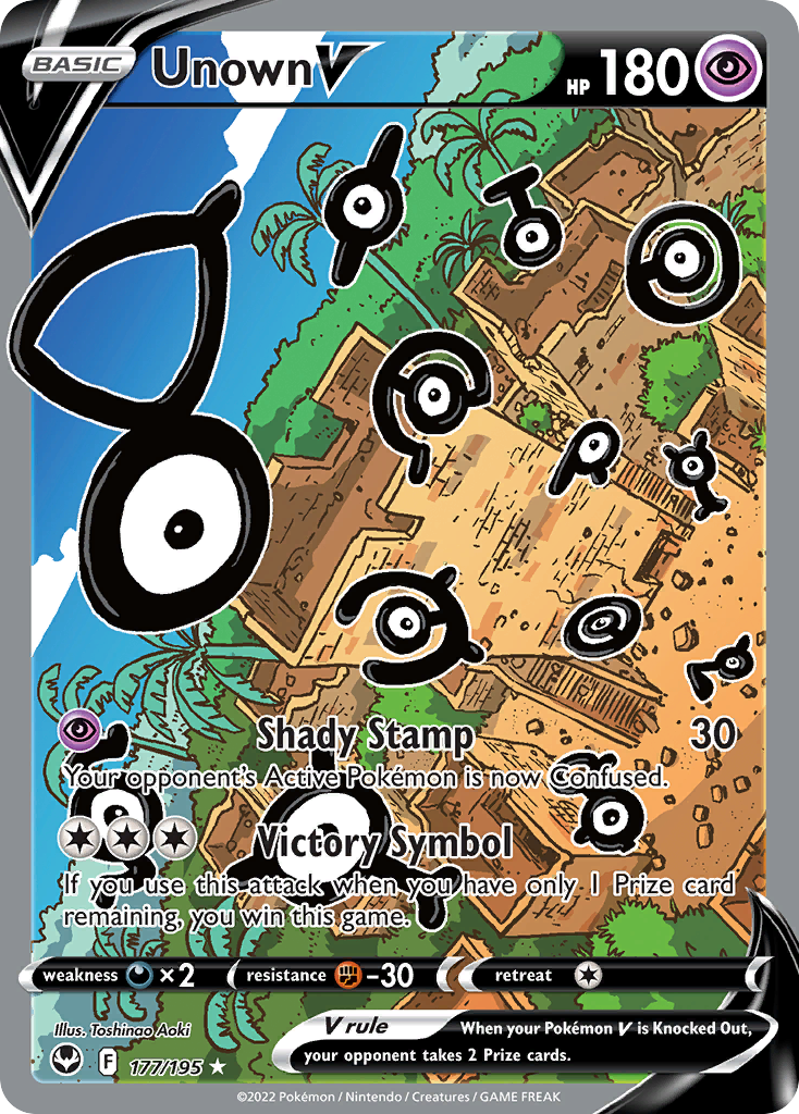 Carta Unown V