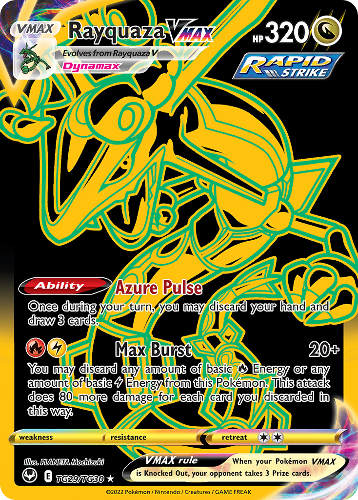 Carta Rayquaza VMAX