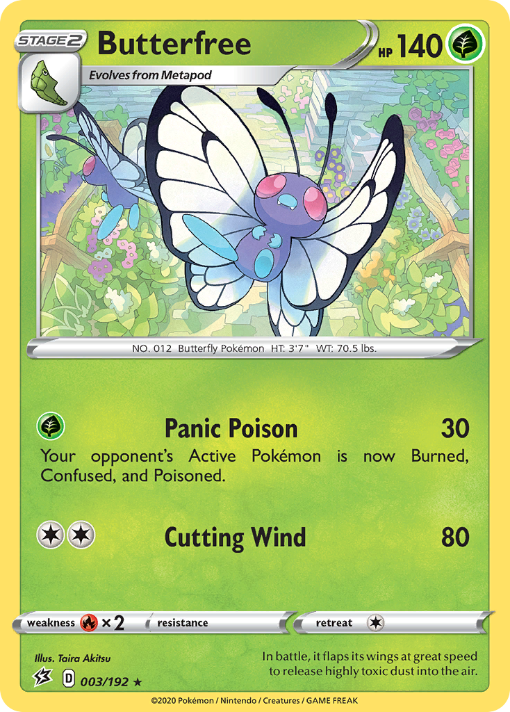 Carta Butterfree