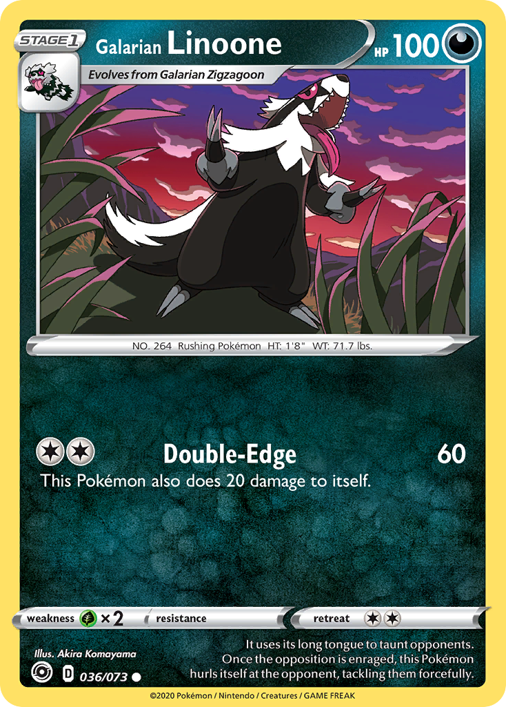 Carta Linoone de Galar