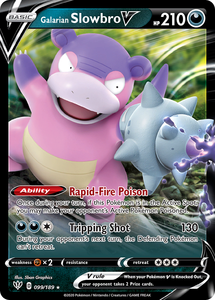 Carta Slowbro de Galar V