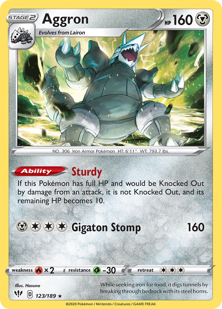Carta Aggron