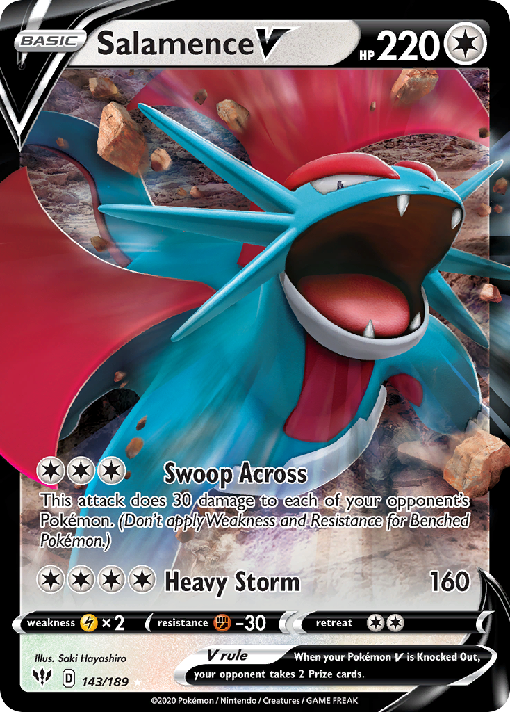 Carta Salamence V