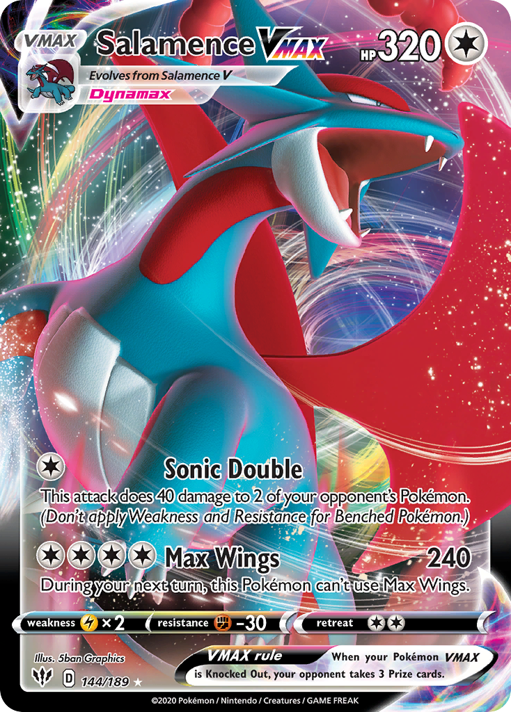 Carta Salamence VMAX