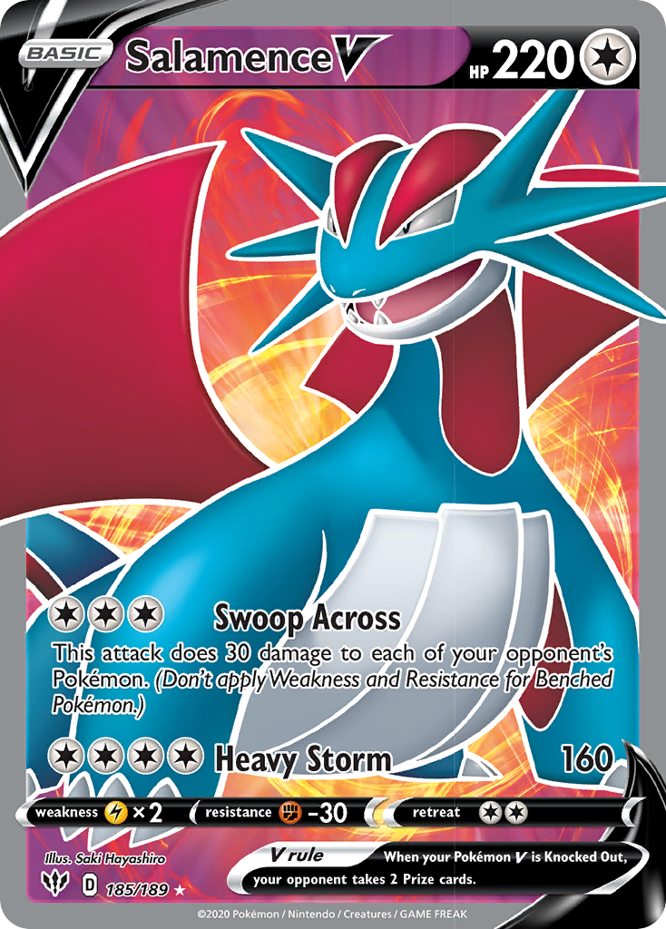 Carta Salamence V
