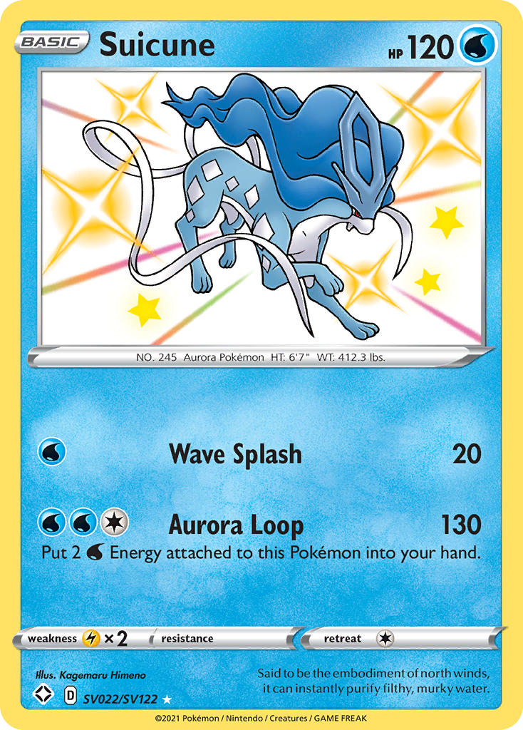 Carta Suicune