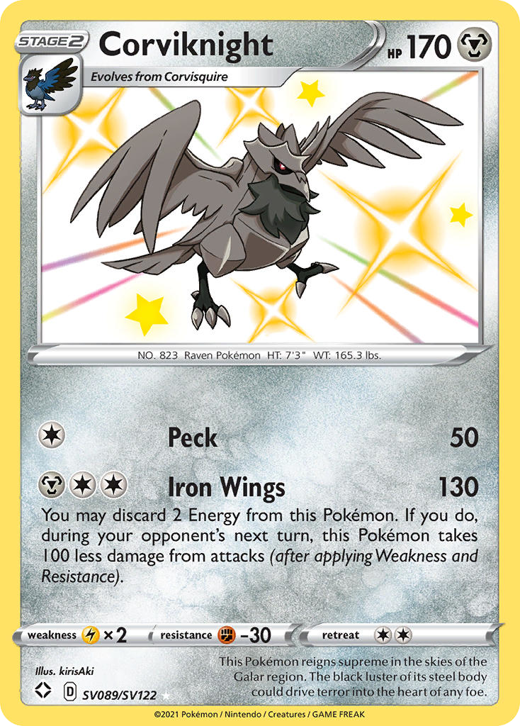 Carta Corviknight