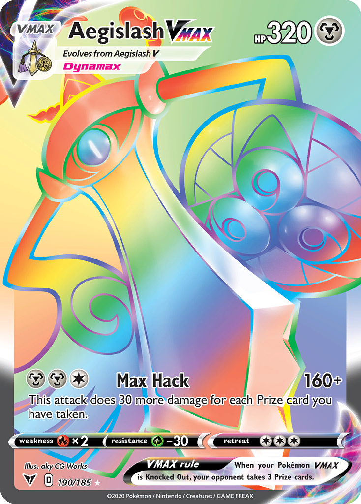 Carta Aegislash VMAX