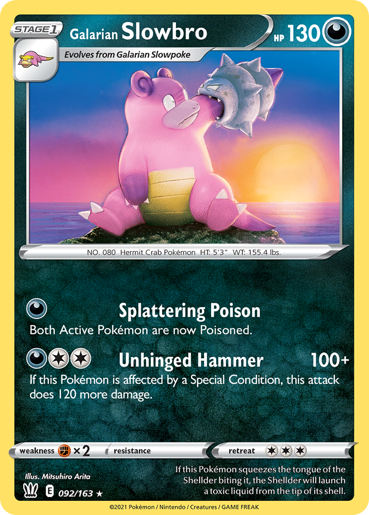 Carta Slowbro de Galar