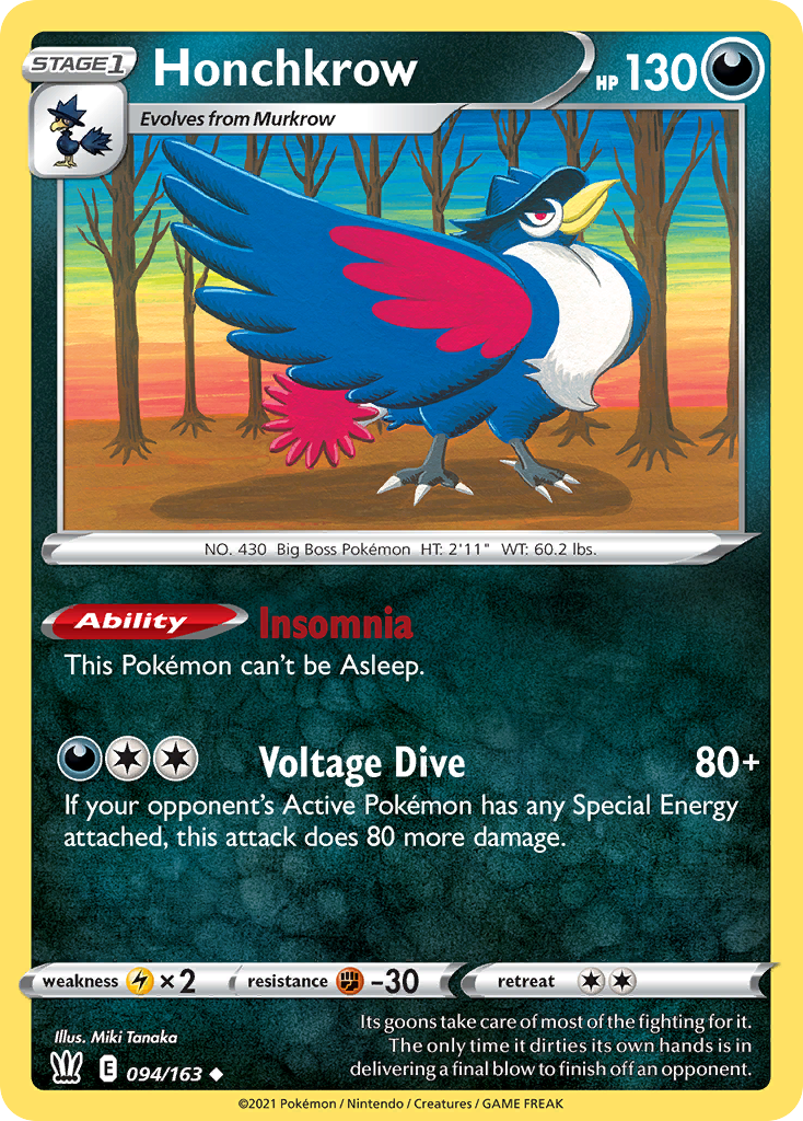 Carta Honchkrow