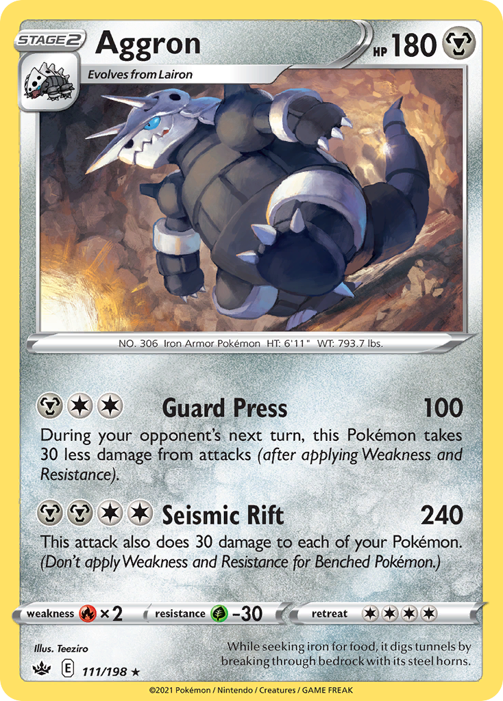 Carta Aggron