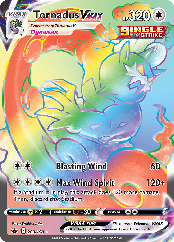 Carta Tornadus VMAX