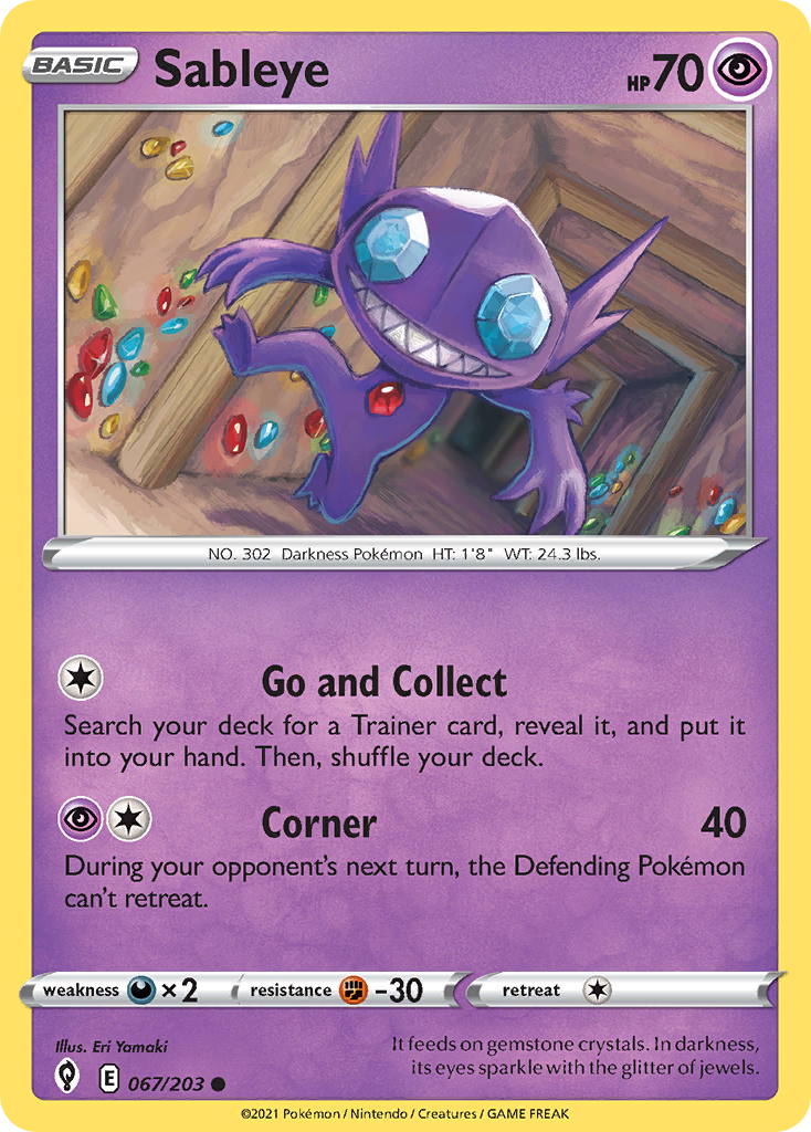 Carta Sableye