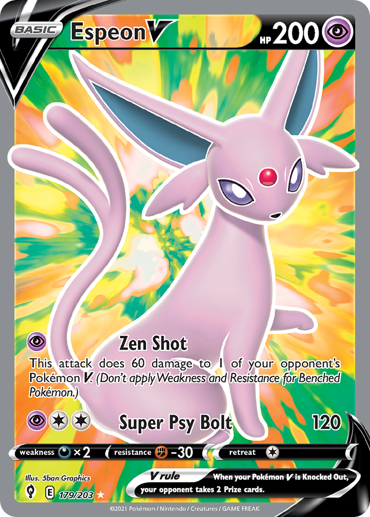 Carta Espeon V