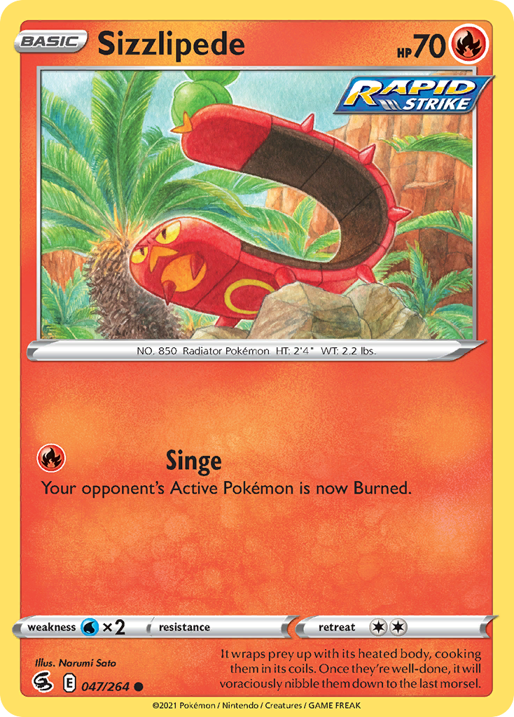 Carta Sizzlipede