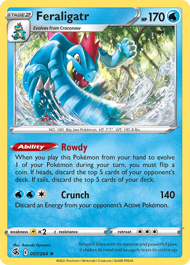 Carta Feraligatr