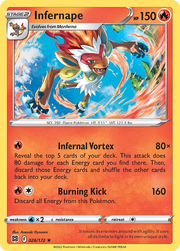 Carta Infernape