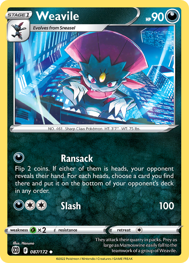 Carta Weavile