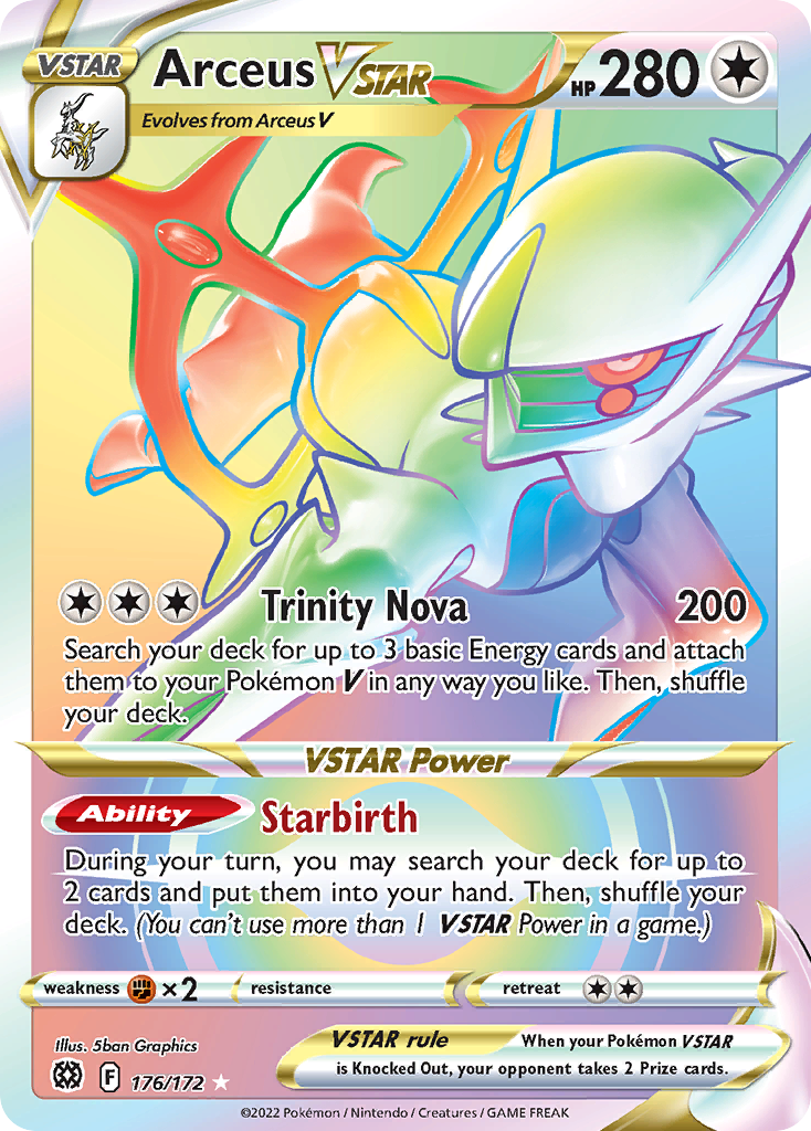 Carta Arceus V-ASTRO