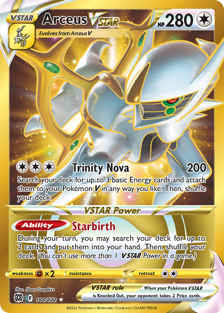 Carta Arceus V-ASTRO