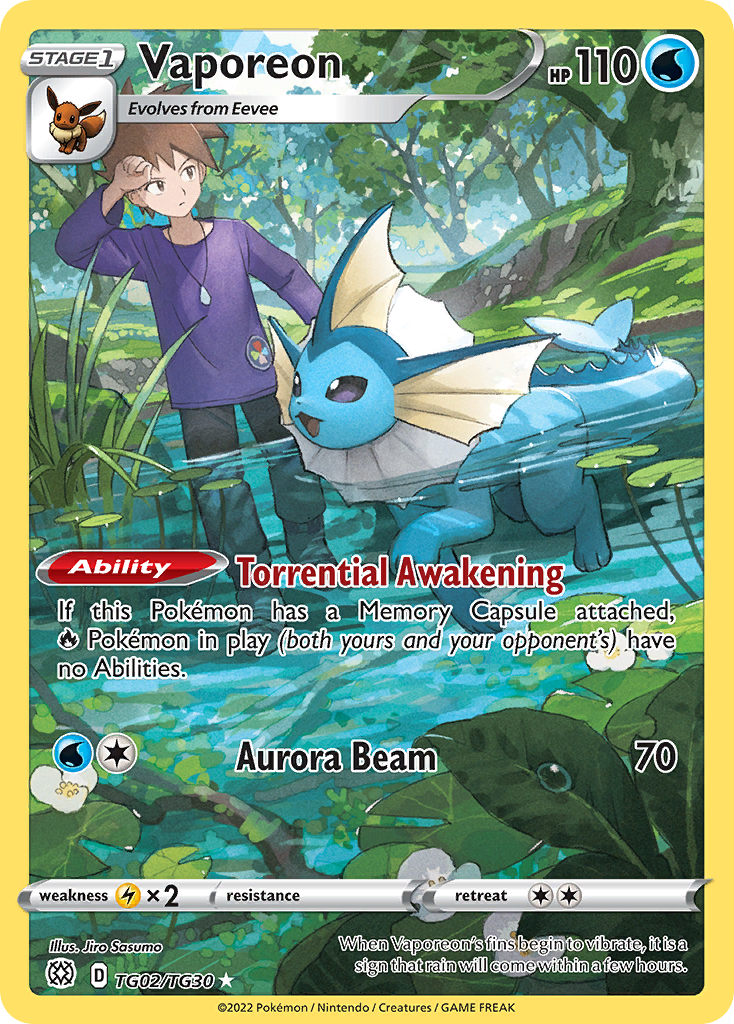 Carta Vaporeon