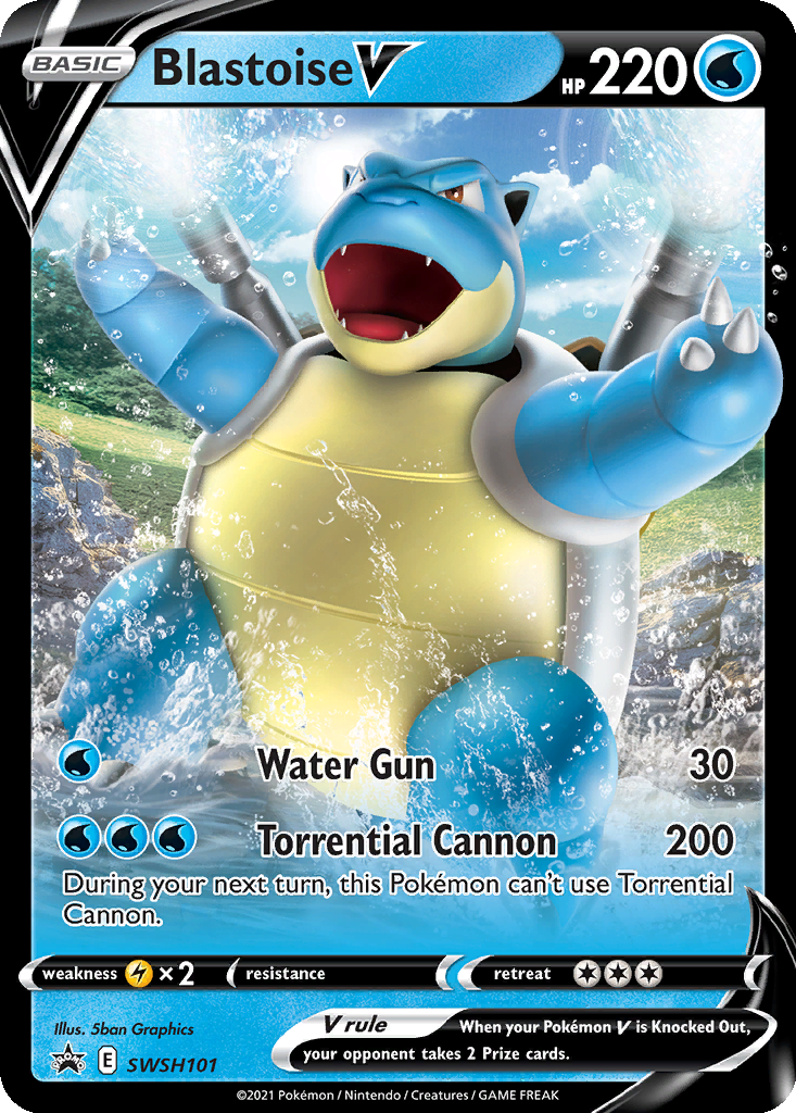 Carta Blastoise V