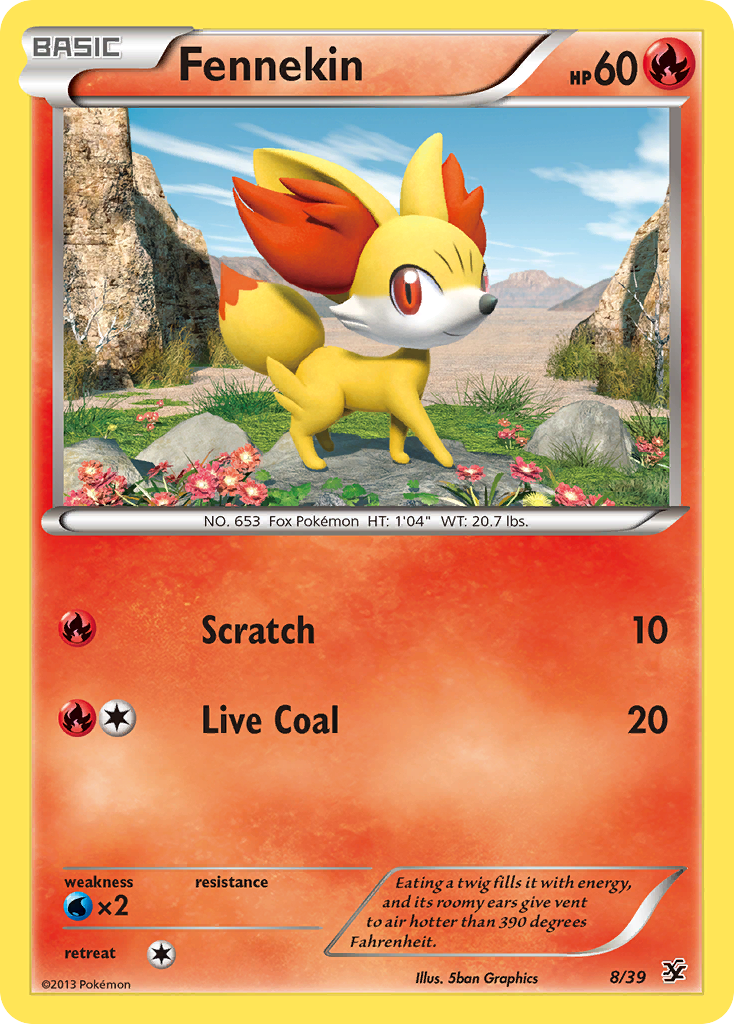 Carta Fennekin