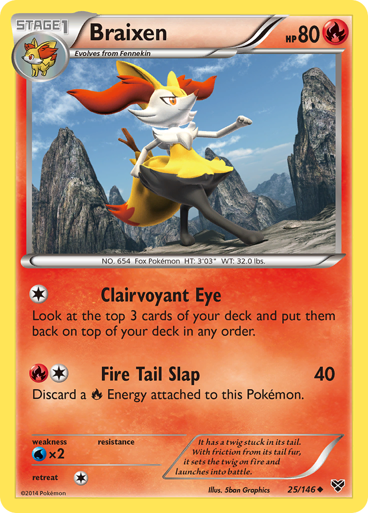 Carta Braixen