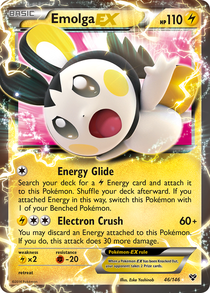 Carta Emolga EX