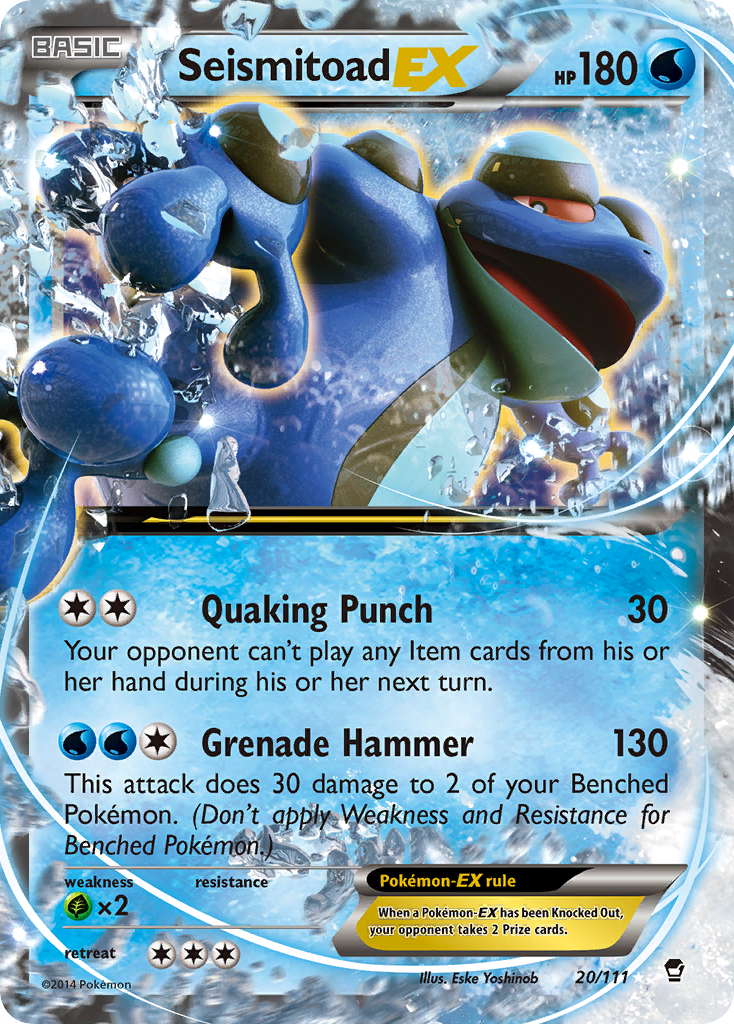 Carta Seismitoad EX