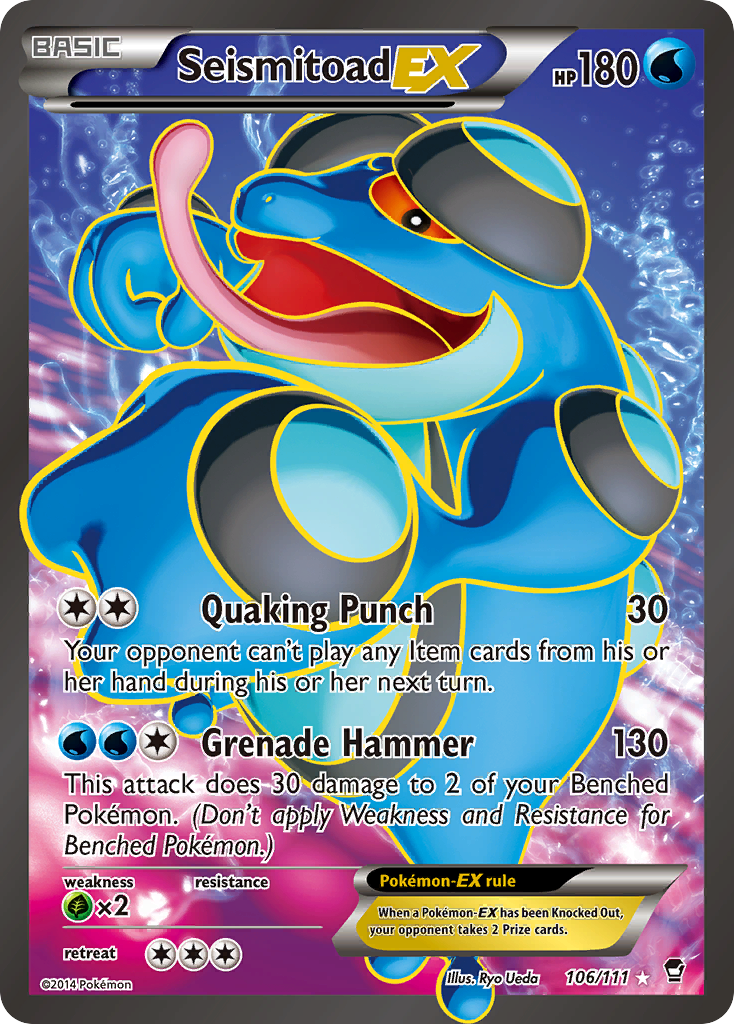 Carta Seismitoad EX