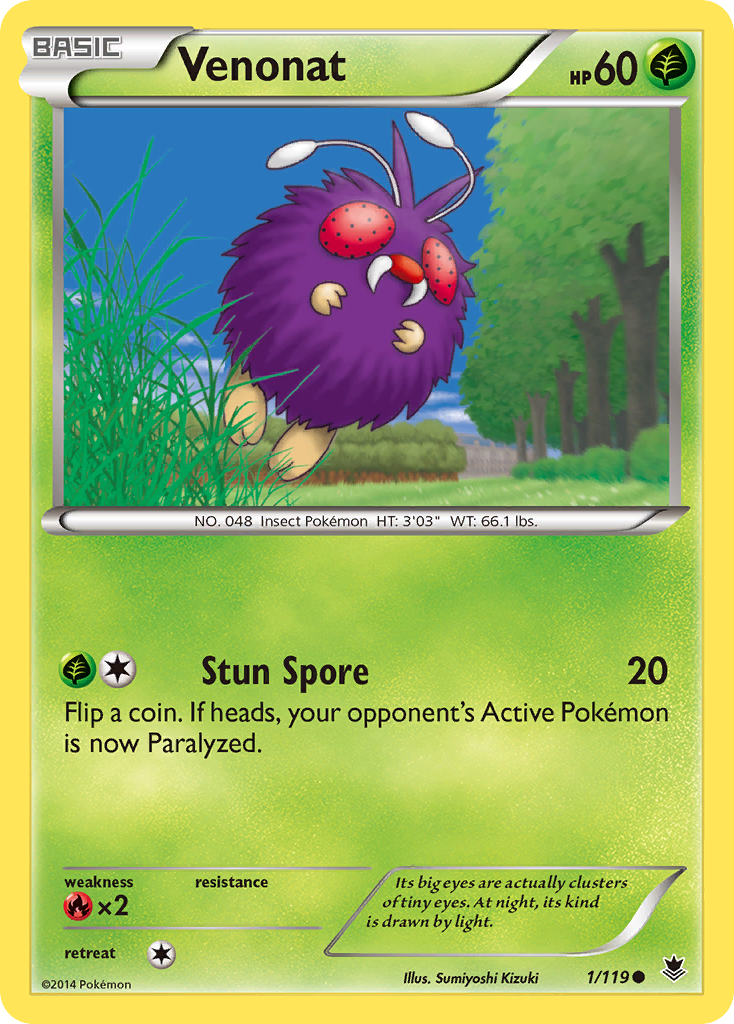 Carta Venonat
