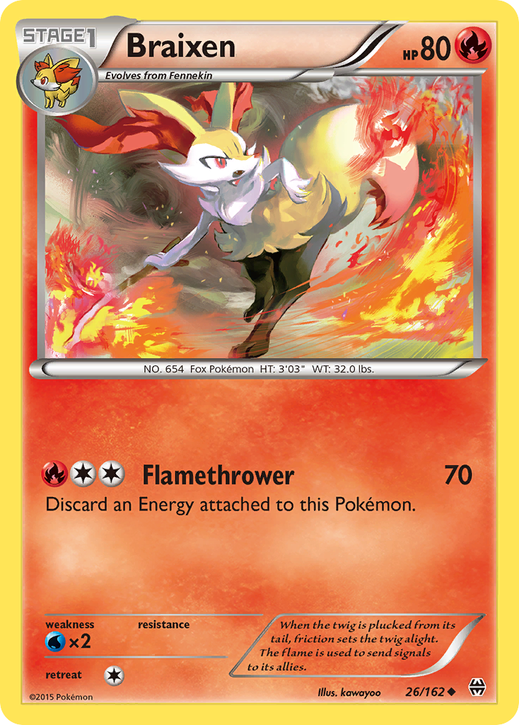 Carta Braixen