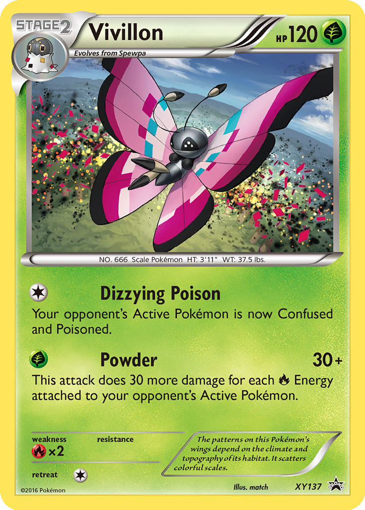 Carta Vivillon