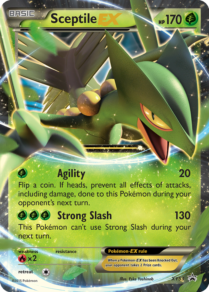 Carta Sceptile EX