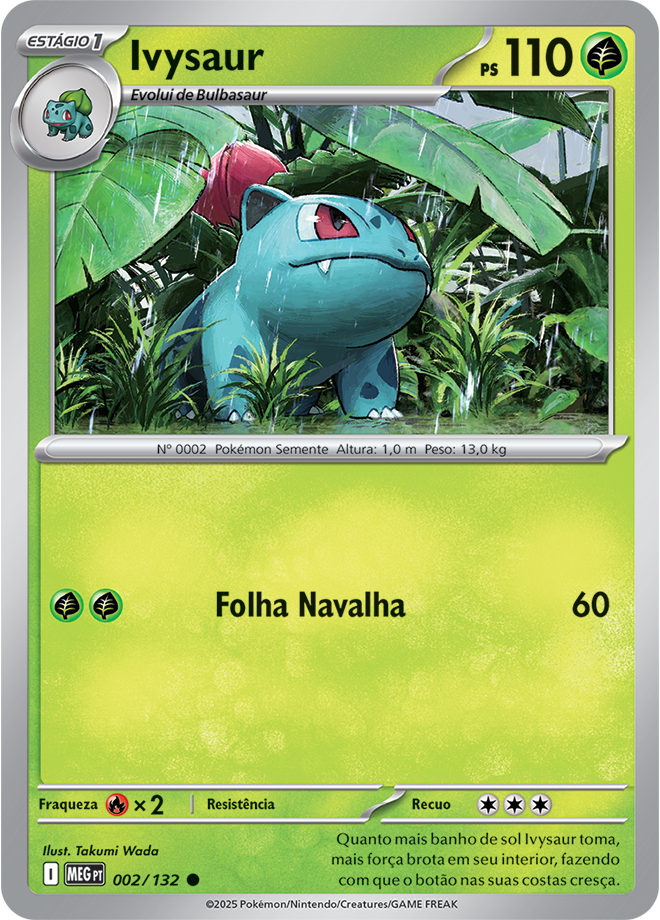 Carta Ivysaur