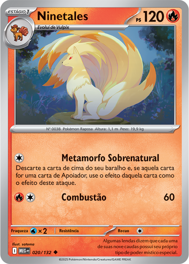 Carta Ninetales