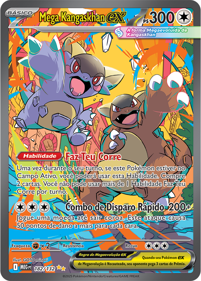 Carta Mega Kangaskhan ex