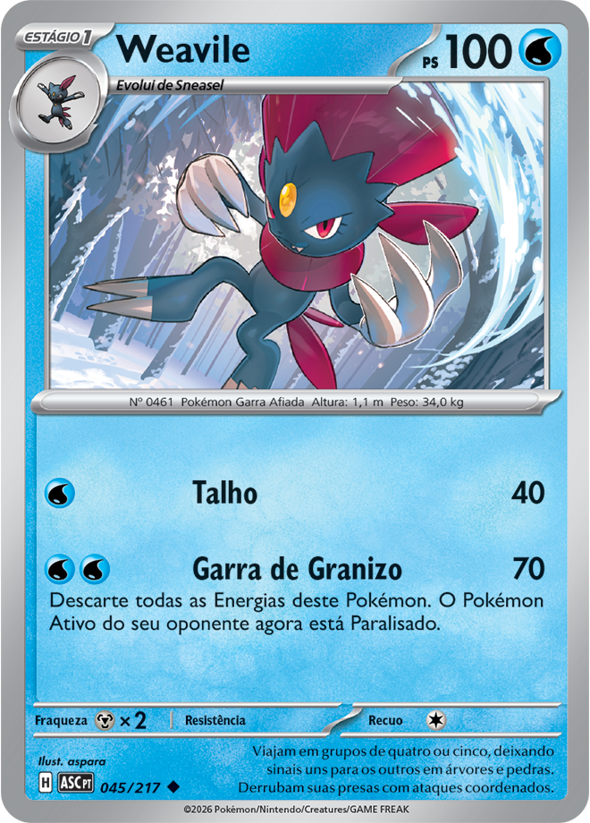Carta Weavile