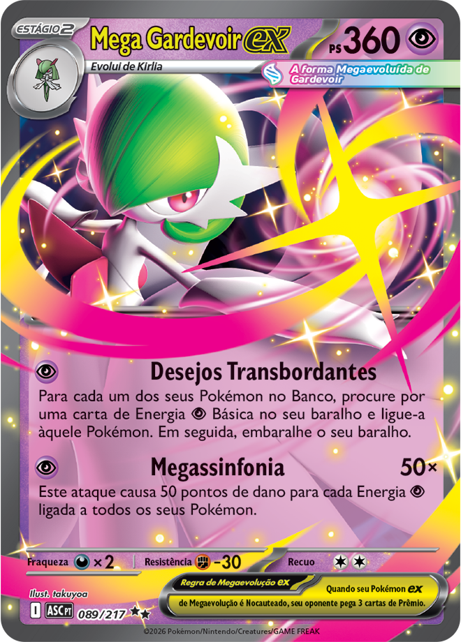 Carta Mega Gardevoir ex
